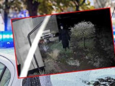 Tajemniczy gość w masce „Krzyku” straszy mieszkańców Serocka