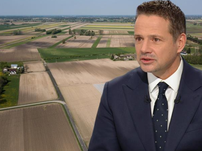 Trzaskowski milczał ws. działki pod CPK? Jest odpowiedź na zarzuty PiS