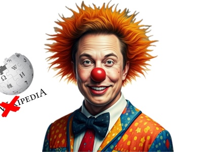 Elon Musk zrobił własną Wikipedię. Kradnie i kłamie
