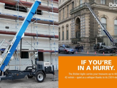 Producent podnośników, którego użyli złodzieje przy akcji w Luwrze, wykorzystał to zdarzenie jako reklamę