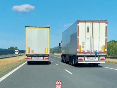 Policjanci mówią wprost, jak działa  zakaz wyprzedzania przez ciężarówki na autostradzie
