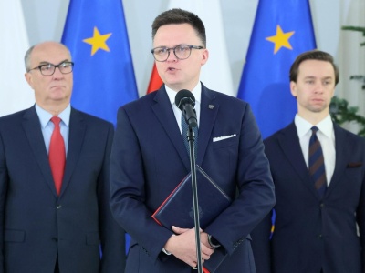 Wicemarszałkowie Sejmu apelują do Hołowni: 