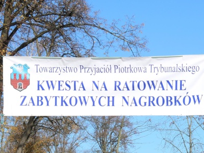 Pamięć i historia – w piątek rusza XXXVII kwesta na ratowanie starego cmentarza w Piotrkowie