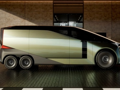 Lexus LS Concept: sześć kół i nowa definicja luksusu