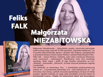 Salon Kobiet: MAŁGORZATA NIEZABITOWSKA i FELIKS FALK | KCK