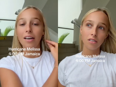 Nadawała z Jamajki podczas huraganu, potem odezwała się w środku nocy. Internauci oburzeni zachowaniem Tiktokerki