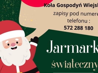 Startują zapisy na Jarmark Świąteczny w Jedlni-Letnisku! Doskonała szansa dla rękodzielników