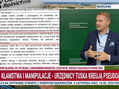 Afera wokół działki pod CPK. Szef KOWR deklaruje: Jesteśmy gotowi do odkupu