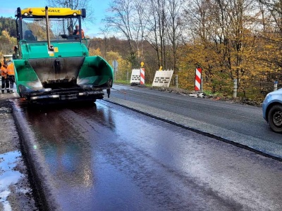 Koniec utrudnień na drodze krajowej 28 w Szymbarku, gdzie osuwisko dało o sobie znać
