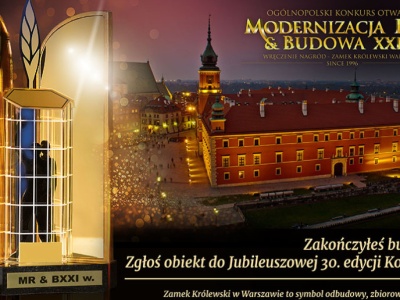 Wystartowała jubileuszowa edycja konkursu Modernizacja Roku & Budowa XXI w.