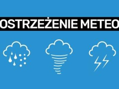 Powiat wadowicki: ostrzeżenie 1. stopnia przed silnym wiatrem