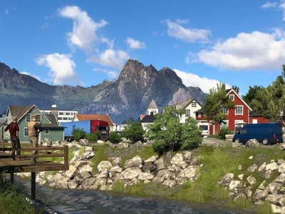 Piękno i realizm zachwyciły fanów popularnego symulatora ciężarówki na długim gameplayu z ETS2: Nordic Horizons