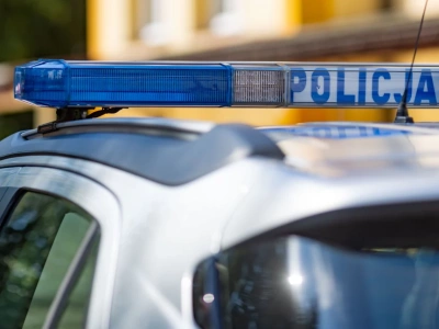 Z ostatniej chwili. Zablokowana droga w pobliżu Ciechanowa. Zderzyły się dwa auta