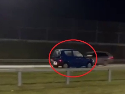 Przejechała 70 km pod prąd ekspresówką. Wracała od koleżanki z Radomia