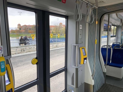 Pierwszy tramwaj przejechał po moście Grunwaldzkim (ZDJĘCIA)