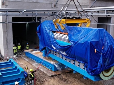 Silniki gazowe dotarły do Elektrociepłowni Elbląg