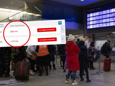 Utrudnienia na kolei. 