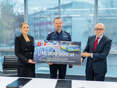 Orlen wspiera policję pieniędzmi na nowy sprzęt
