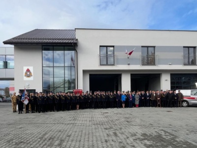 KP PSP w Lubaczowie zyskała nowy budynek