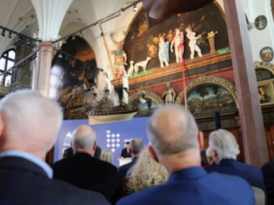 W gdańskim Dworze Artusa zaprezentowano rekonstrukcję grupy rzeźbiarskiej „Kąpiel Diany”