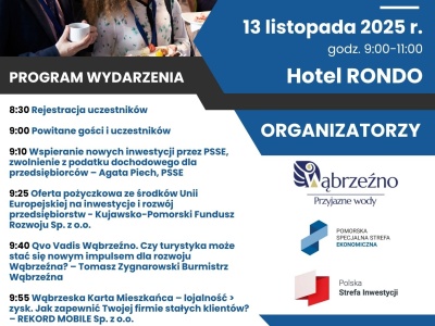 Zapraszamy lokalnych przedsiębiorców na spotkanie biznesowe!