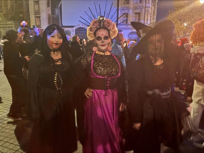 Strachy na Piotrkowskiej. Na ulice Łodzi wyszła „Halloweenowa parada”