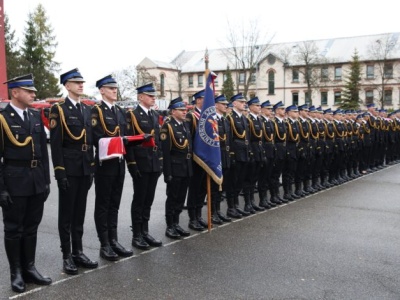 Ślubowanie kadetów XXIX Turnusu Dziennego Studium Aspirantów Centralnej Szkoły PSP w Częstochowie