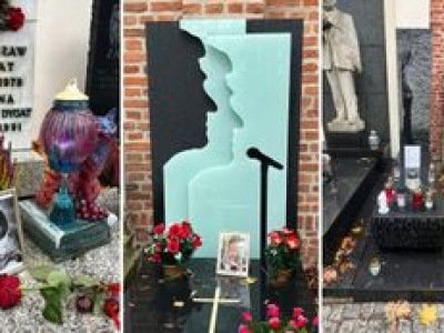 Jak wyglądają groby gwiazd? Fani o nich nie zapominają (ZDJĘCIA)