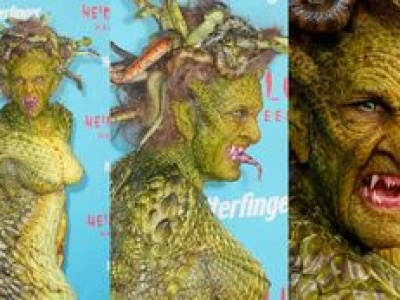 Królowa Halloween jest jedna! Heidi Klum szokuje jako MEDUZA. Przygotowania trwały PIĘĆ MIESIĘCY (ZDJĘCIA)