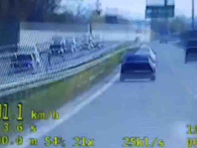 Pędził mercedesem trasą S3 ponad 200 km/h koło Sulechowa, bo… „spieszy się na cmentarz”