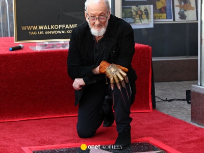 Rękawica Freddy’ego Kruegera znów poszła w ruch. Robert Englund odsłonił swoją gwiazdę w Hollywoodzkiej Alei Sławy.