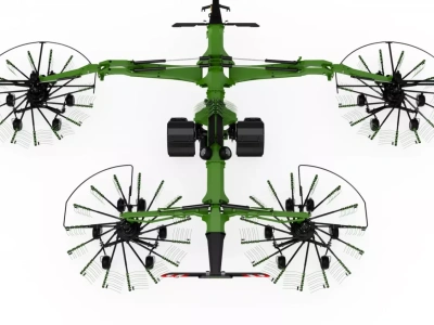 Polska zgrabiarka gigant. Samasz pokaże na Agritechnice prototyp 15,5 m