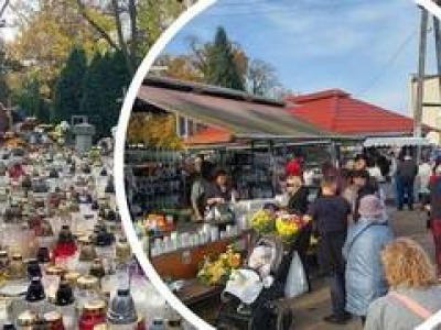 Wszystkich Świętych 2025 na Cmentarzu Osobowickim. Tłumy w ciepłą sobotę odwiedzają groby bliskich