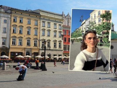 Amerykanka po raz pierwszy odwiedziła Polskę. 