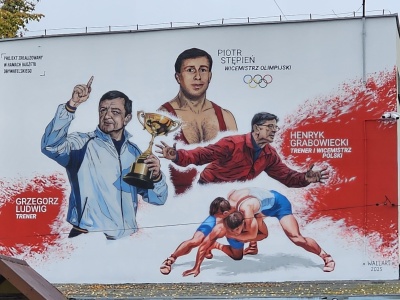 Sportowe murale w Piotrkowie Trybunalskim. Uhonorowano legendy