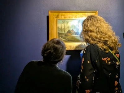 Wadowice pożegnały van Gogha. Obraz „Wiejskie chaty pośród drzew” wrócił do Warszawy po pięciu miesiącach wystawy