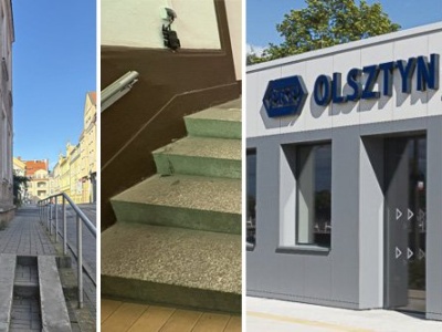 Winda nie działa, drzwi są za ciężkie. Rzeczywistość osób z niepełnosprawnościami w Olsztynie