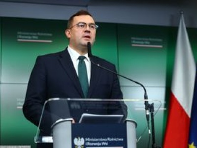 Minister rolnictwa reaguje na oświadczenie Telusa. 