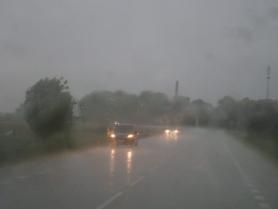 Będzie ciepło, jednak mocno popada. W poniedziałek w całym regionie spodziewane są opady deszczu