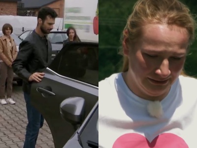 Łzy w nowym odcinku 