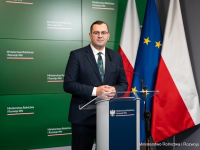 Minister Stefan Krajewski: realnie pomagamy rolnikom oraz rozliczamy nieprawidłowości
