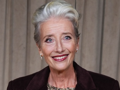 Stylizacje Emmy Thompson to kwintesencja jesiennej elegancji. Piękne kolory i wygodne kroje