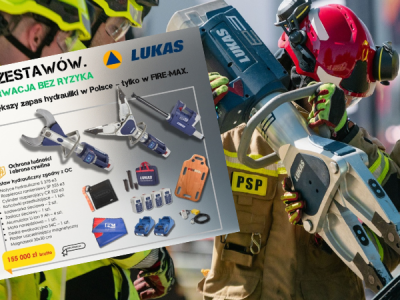 Wyjątkowa akcja Fire-Max. 100 zestawów hydraulicznych czeka na strażaków