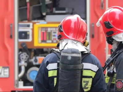 Pożar w sądzie w Legnicy. Ewakuowano 135 osób