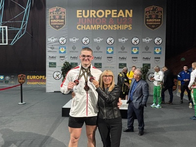 Podnoszenie ciężarów: Marcin Ziółkowski wicemistrzem Europy juniorów!