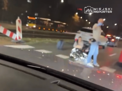 Strażak ochotnik udzielił pierwszej pomocy po potrąceniu nastolatki na Bemowie