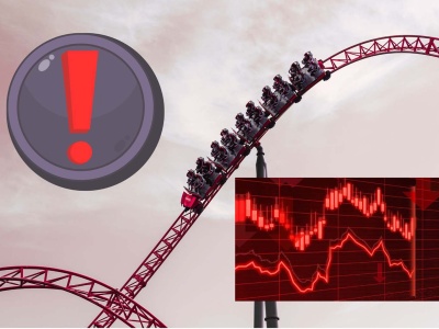 Rozpędzony token z czołówki zaczyna niebezpiecznie hamować. Ekspert prognozuje 50% krach