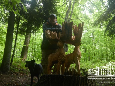 Wystawa „Rzeźby z drzew” Zbyszka Burego w Żywcu