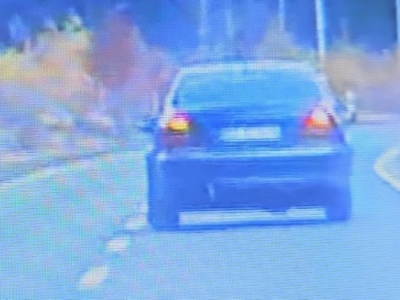 Prędkość mercedesa zaskoczyła nawet policję. Kierowca spieszył się na przegląd