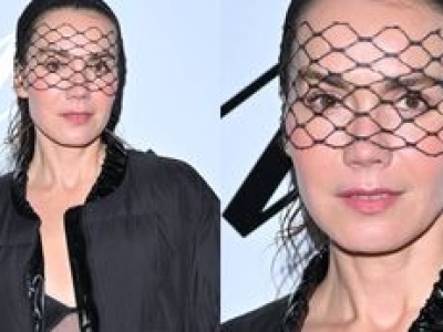 Olga Bołądź zawojowała ściankę jako tajemnicza piękność. Jeden detal zrobił całą stylizację